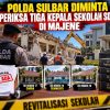 Polda Sulbar Diminta Periksa Tiga Kepala Sekolah SD di Majene